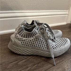 NOBULL Gray Knit Sneakers